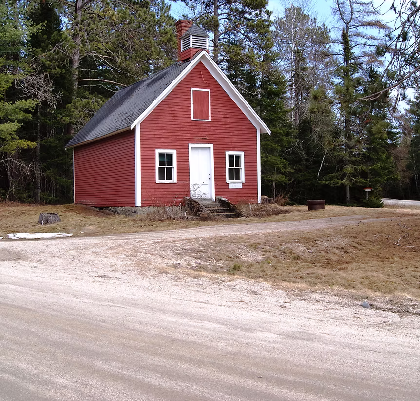 One Room Schoolhouse in Grand Falls